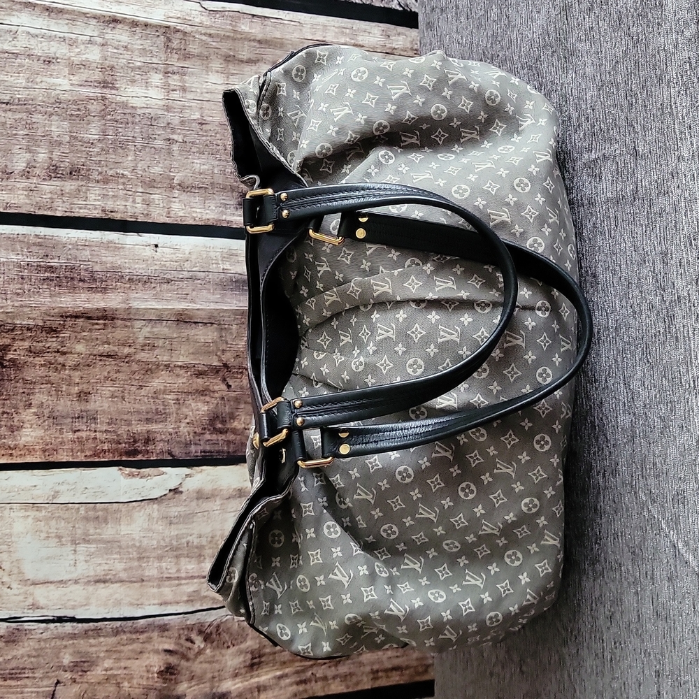 Auth LOUIS VUITTON Monogram Idylle Rhapsody MM Shoulder Hand Bag Navy